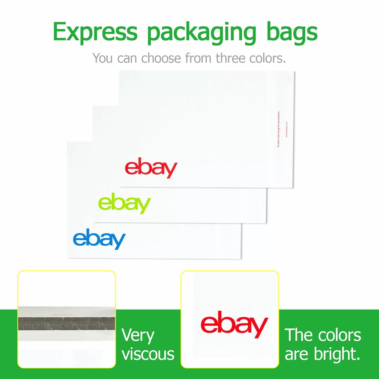 100 pcs 12″x15″ Self Sealing Shipping Bags Polyjacket/Polymailer UL