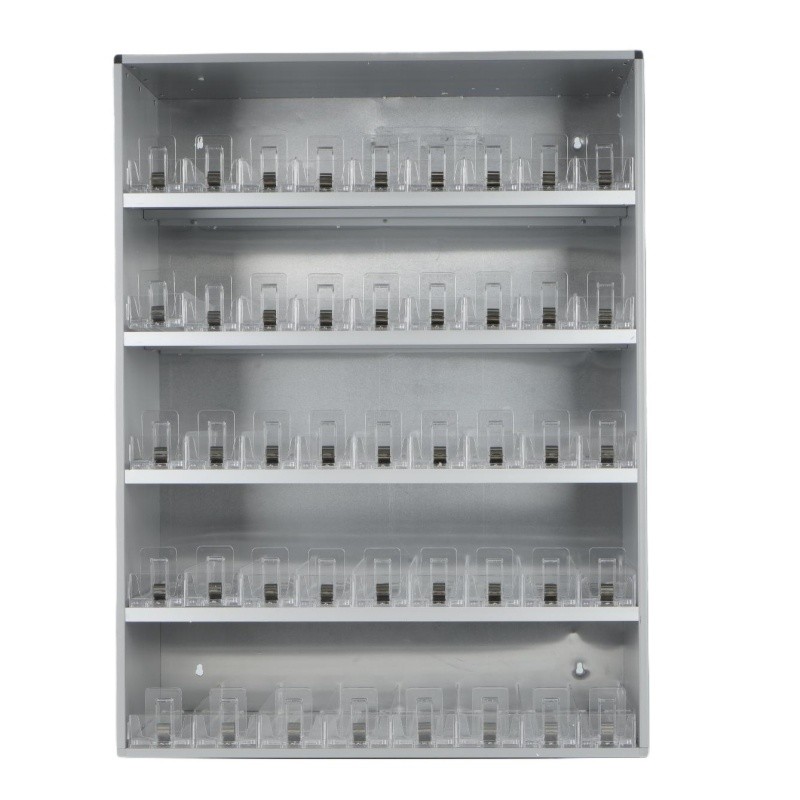 Cigarette Retail Showcase Rack Aluminium Cigarette Display Cabinet for 360 Packs