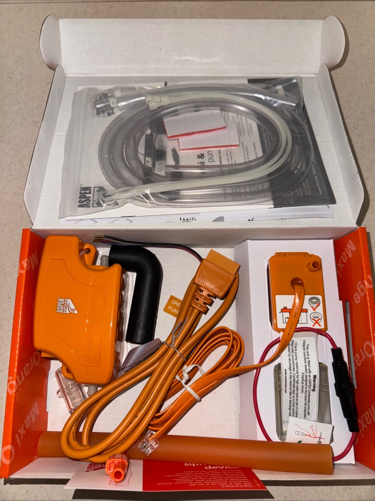 83919 Aspen Maxi Orange Univ Condensate Pump