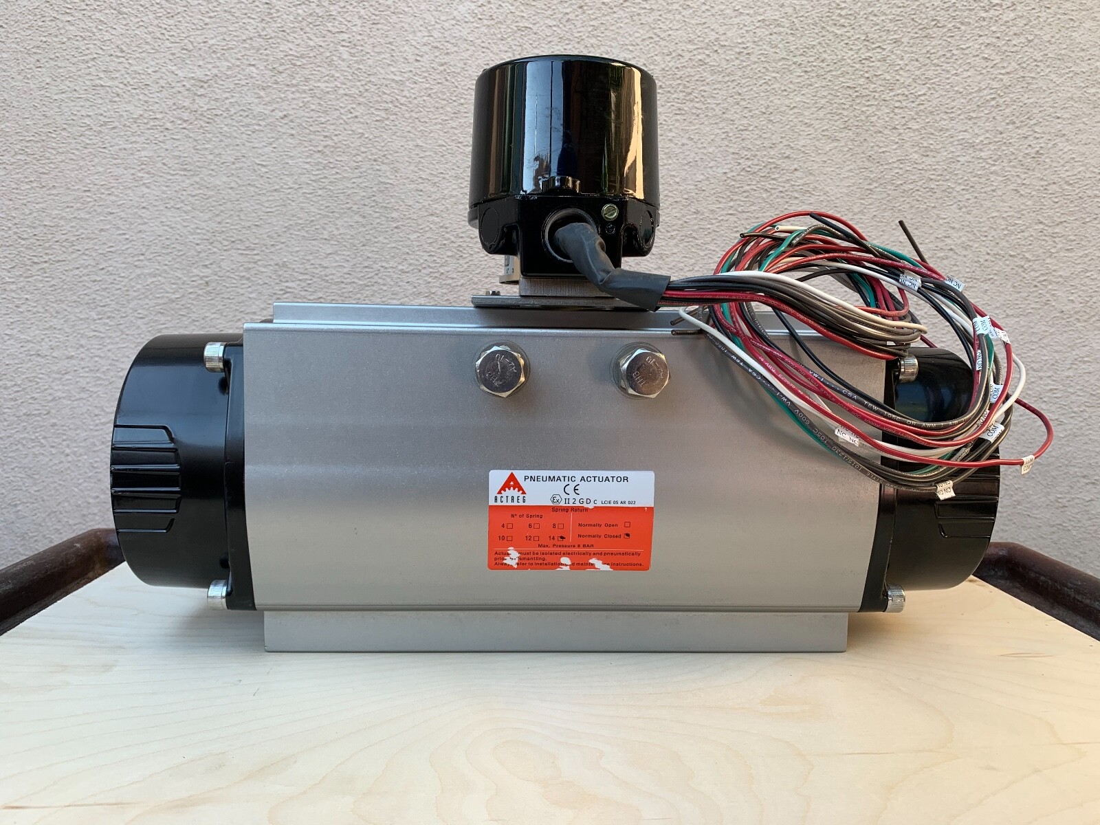 Actuator Pneumatic Spring Return Dampler ACTREG ACT850R II 2 GD