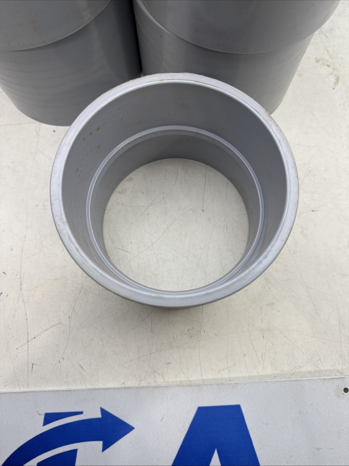 (Lot of 6)KRALOY Conduit Coupling: PVC 4» Trade Size CP40