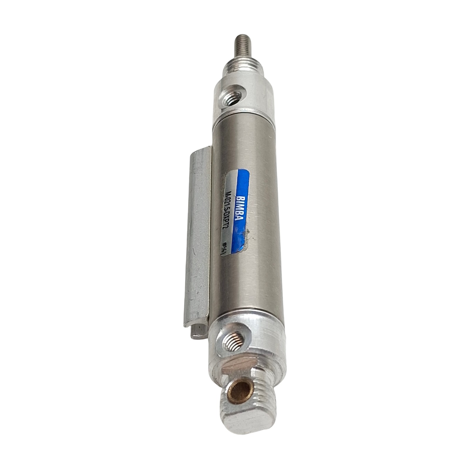 Bimba M-021.5-DXPT2 Pneumatic Cylinder, ø9/16in Bore, 1-1/2in Stroke, UNF0.190