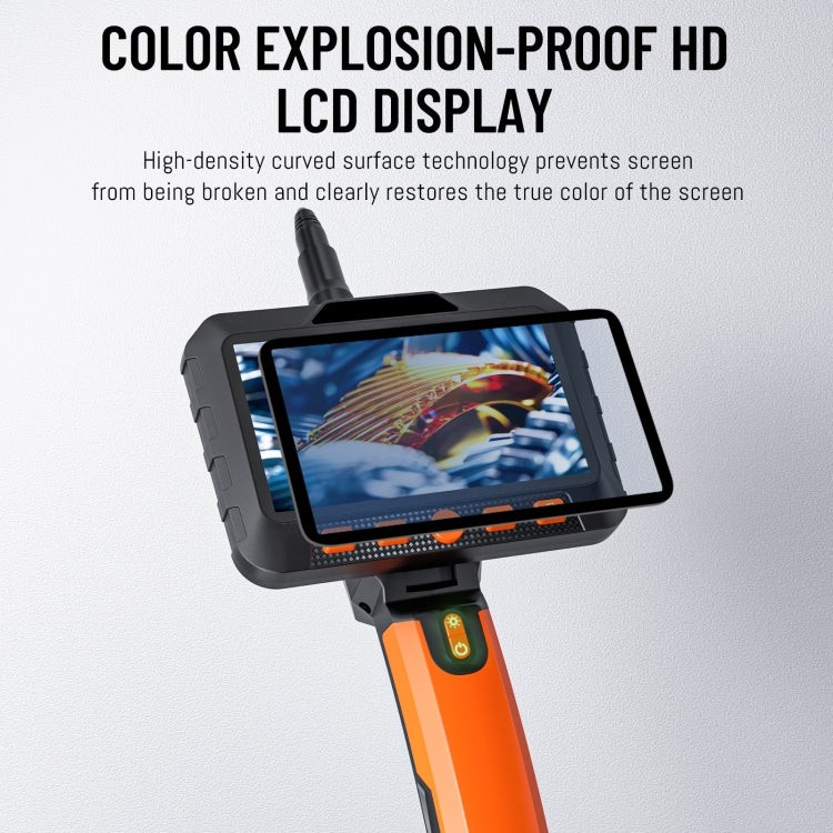 T27 5 inch IPS Color Screen 8mm Single Camera Handheld Hard Cable HD Industrial