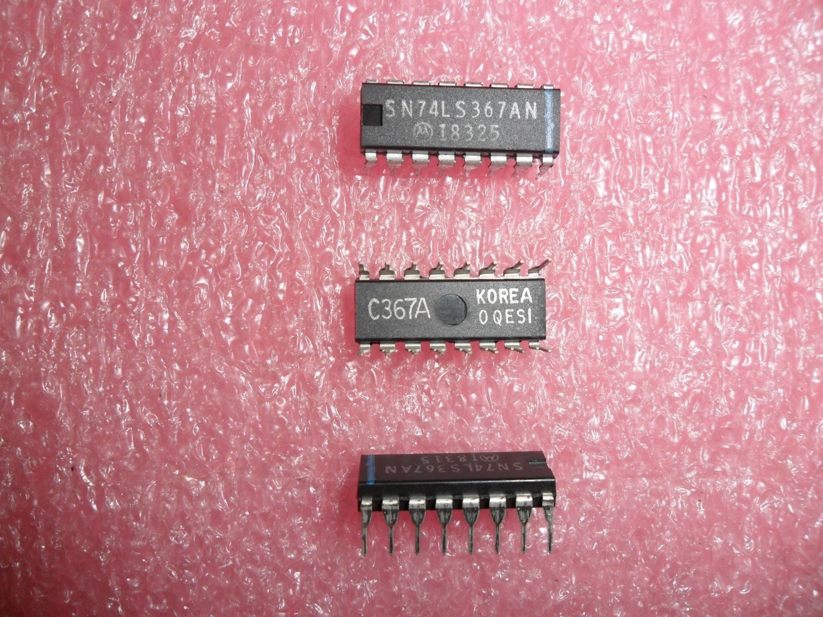 SN74LS367AN HEX BUS DRIVER WITH 3 STATE OUTPUT 16 PIN DIP (LOT OF 25)