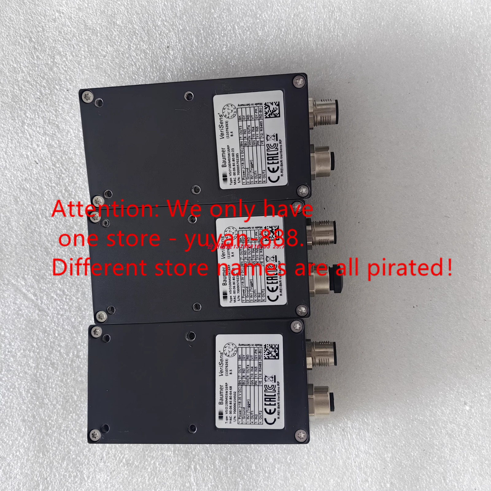 🔥1PC good Baumer VSID100M03W16RP by express With 90 warranty P2027D YL
