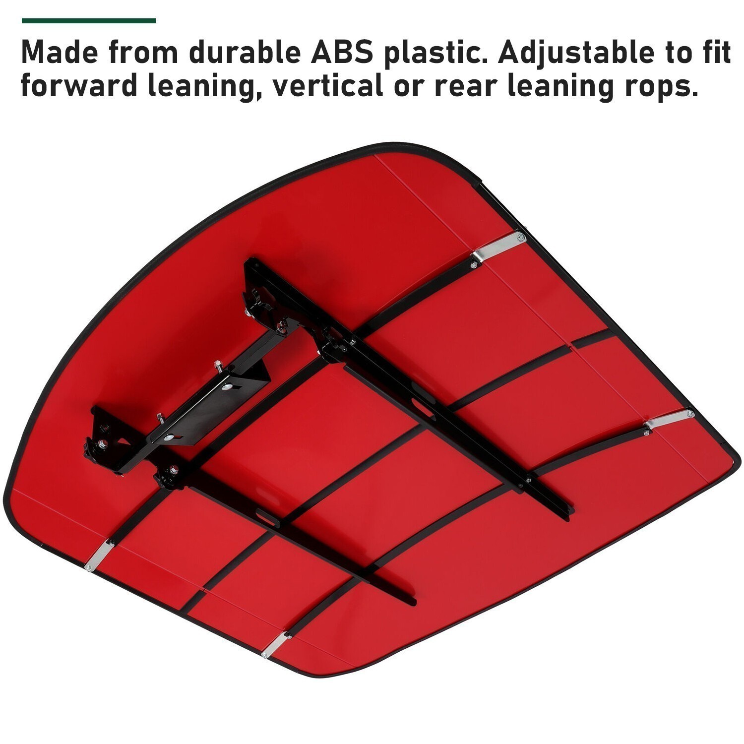 Sun Shield Tuff Top Tractor Canopy Kit For 2″ x 2″ or 2″ x 3″ ROPS 48″ X 52″-Red