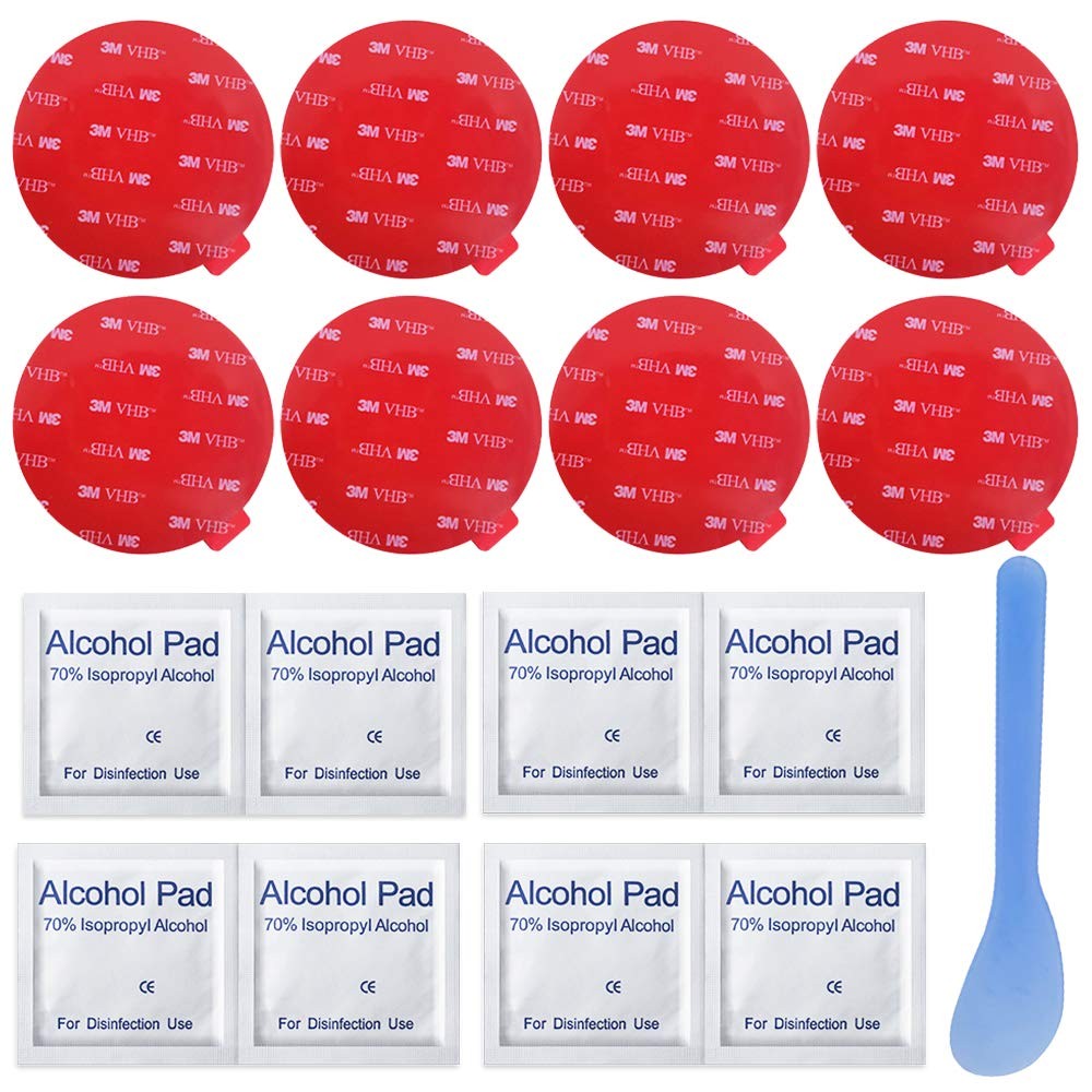 8 Pack Large Double Sided Foam Adhesive Tape Pads,3.15 Inch Round 3 M VH B St…