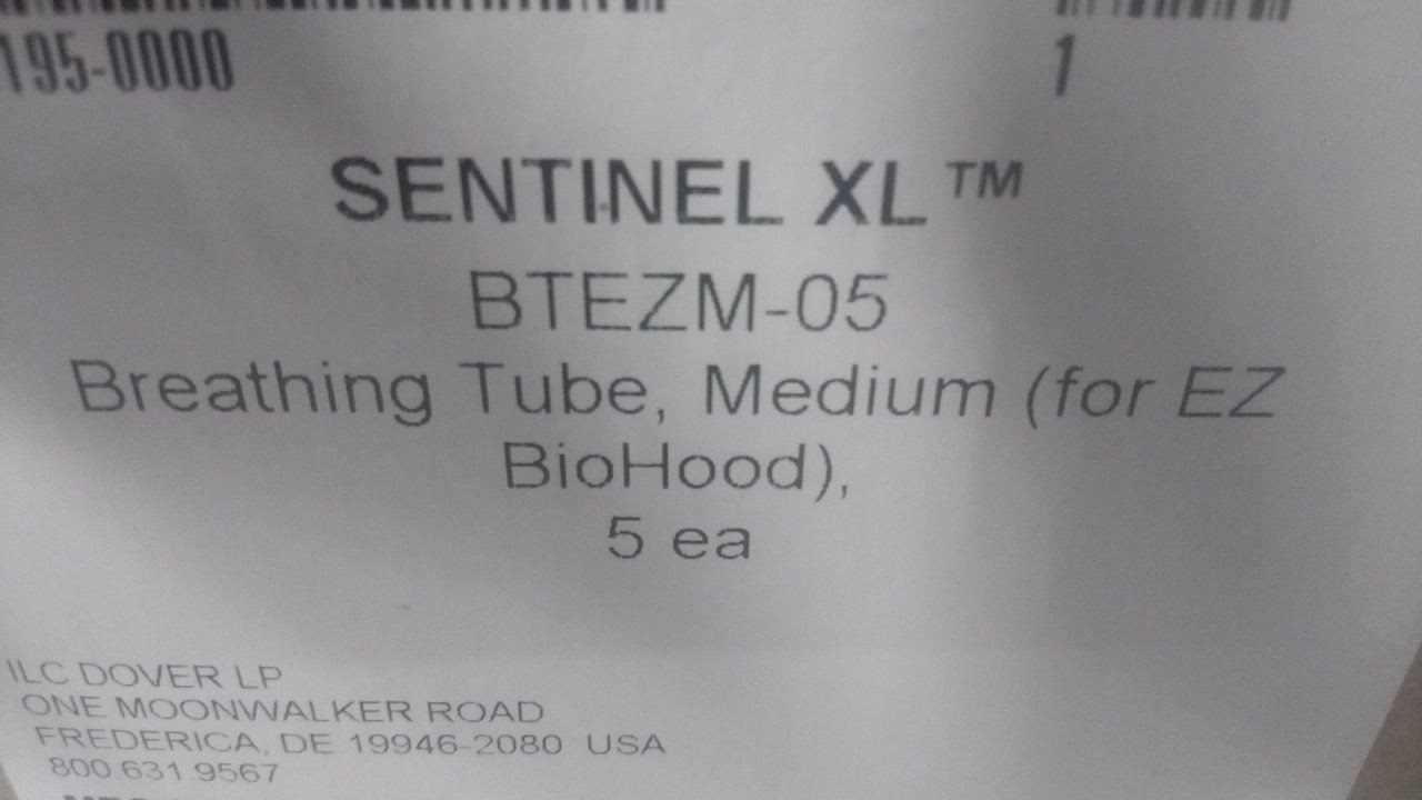 ILC Dover BTEZM-05 5 Pk Breathing Tube