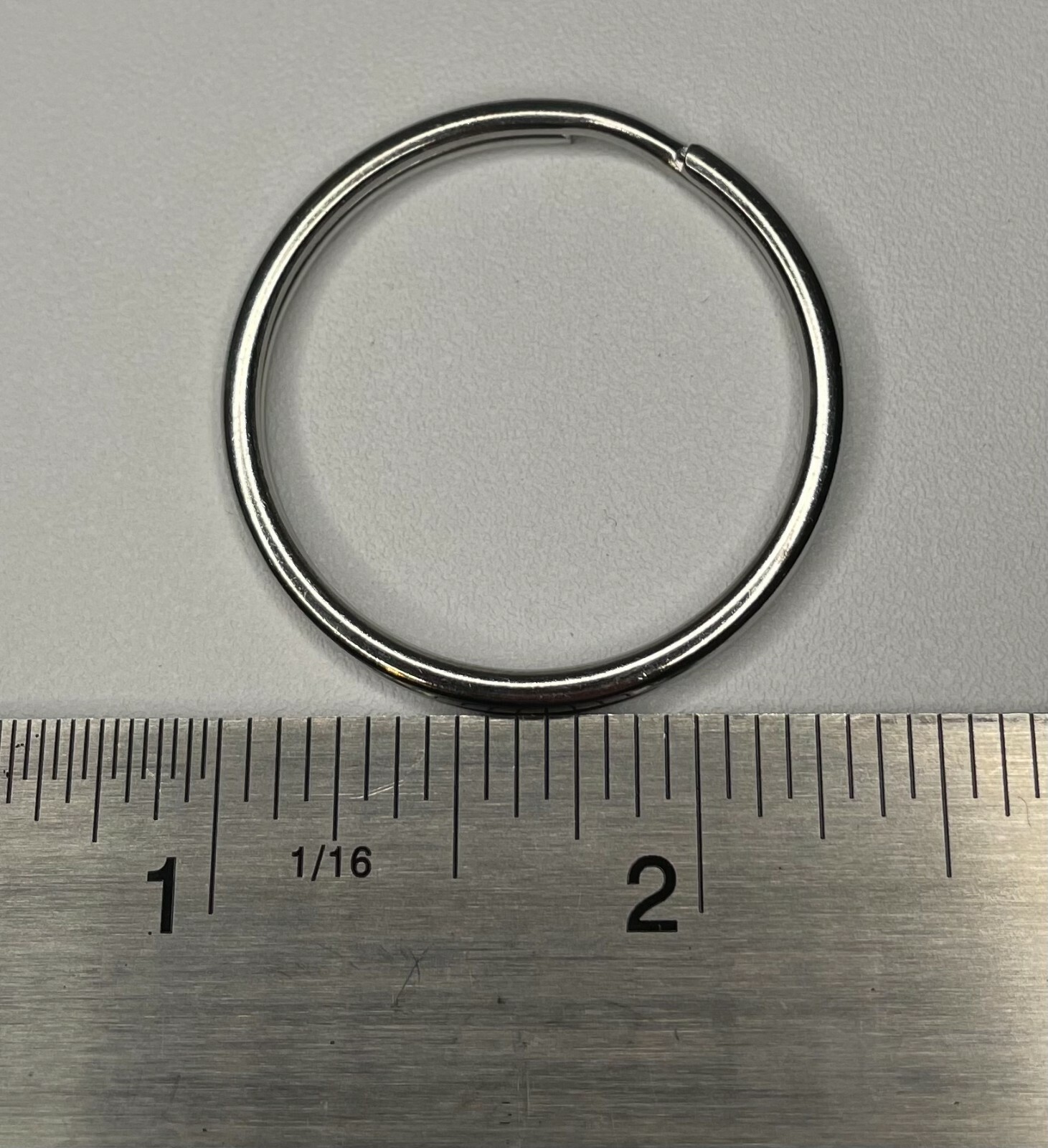 1″ – 2″ (25mm-50mm) 304 Stainless Steel Split Rings, Key Rings – 4 pieces