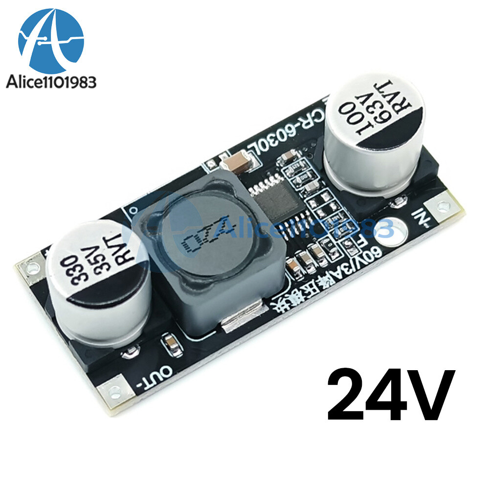 DC 2-60V to DC 2-34V Step Down Buck Voltage Regulator Power Adapter Converter