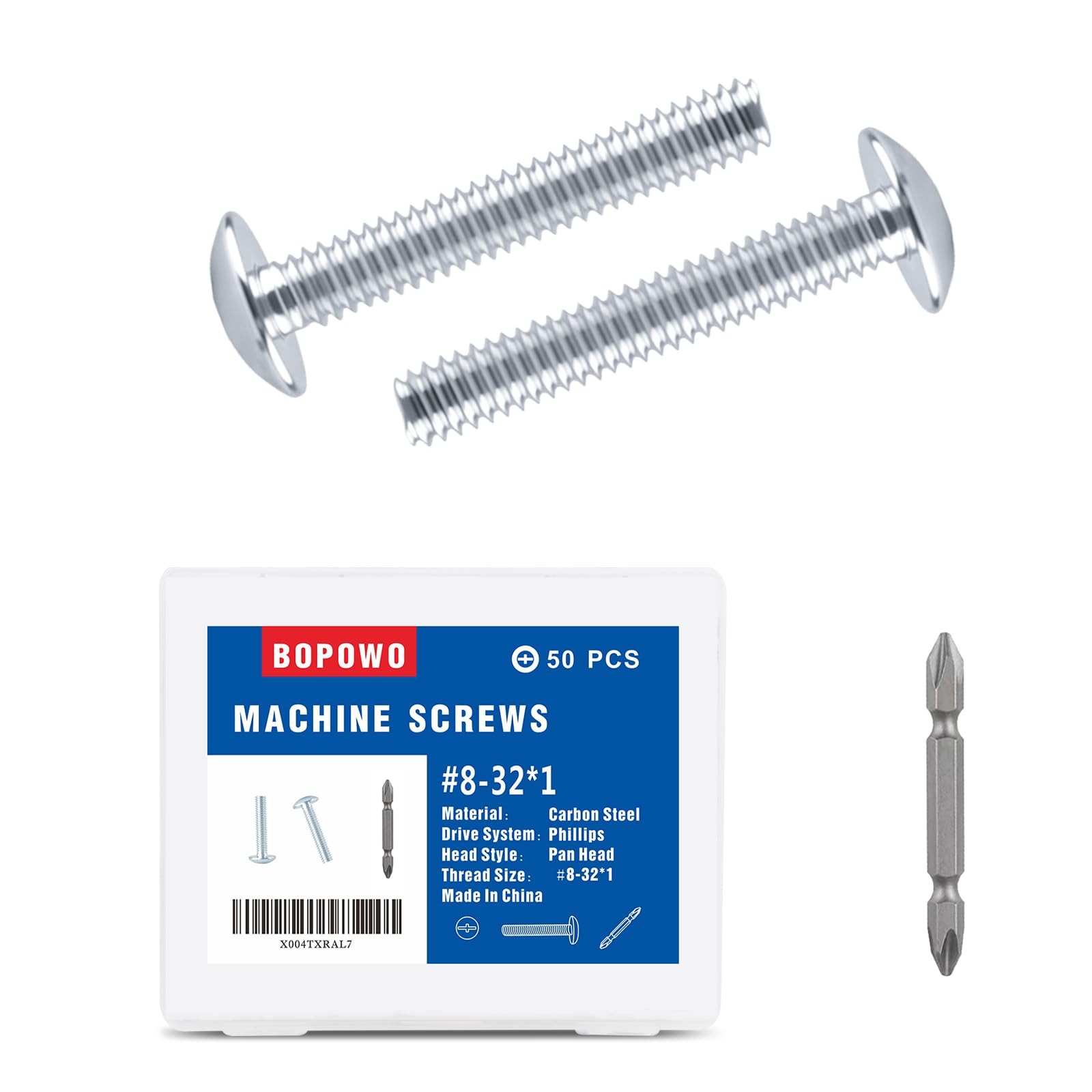 150 PCS Machine Screws 832 Thread Drawer Door Knob Pull Installation
