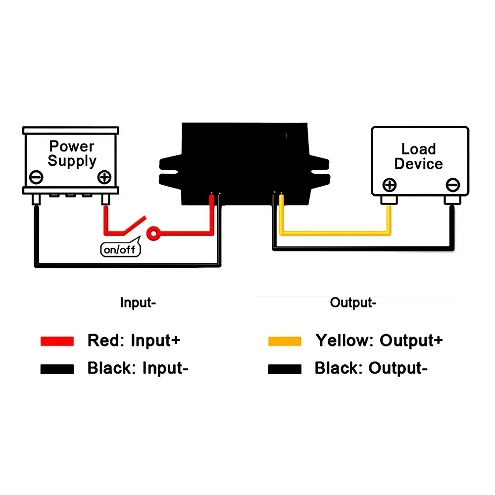 DC 12v TO 5v 1A 3A 5A 10A 5 Volts Buck Voltage Reducer Step-down Power Converter