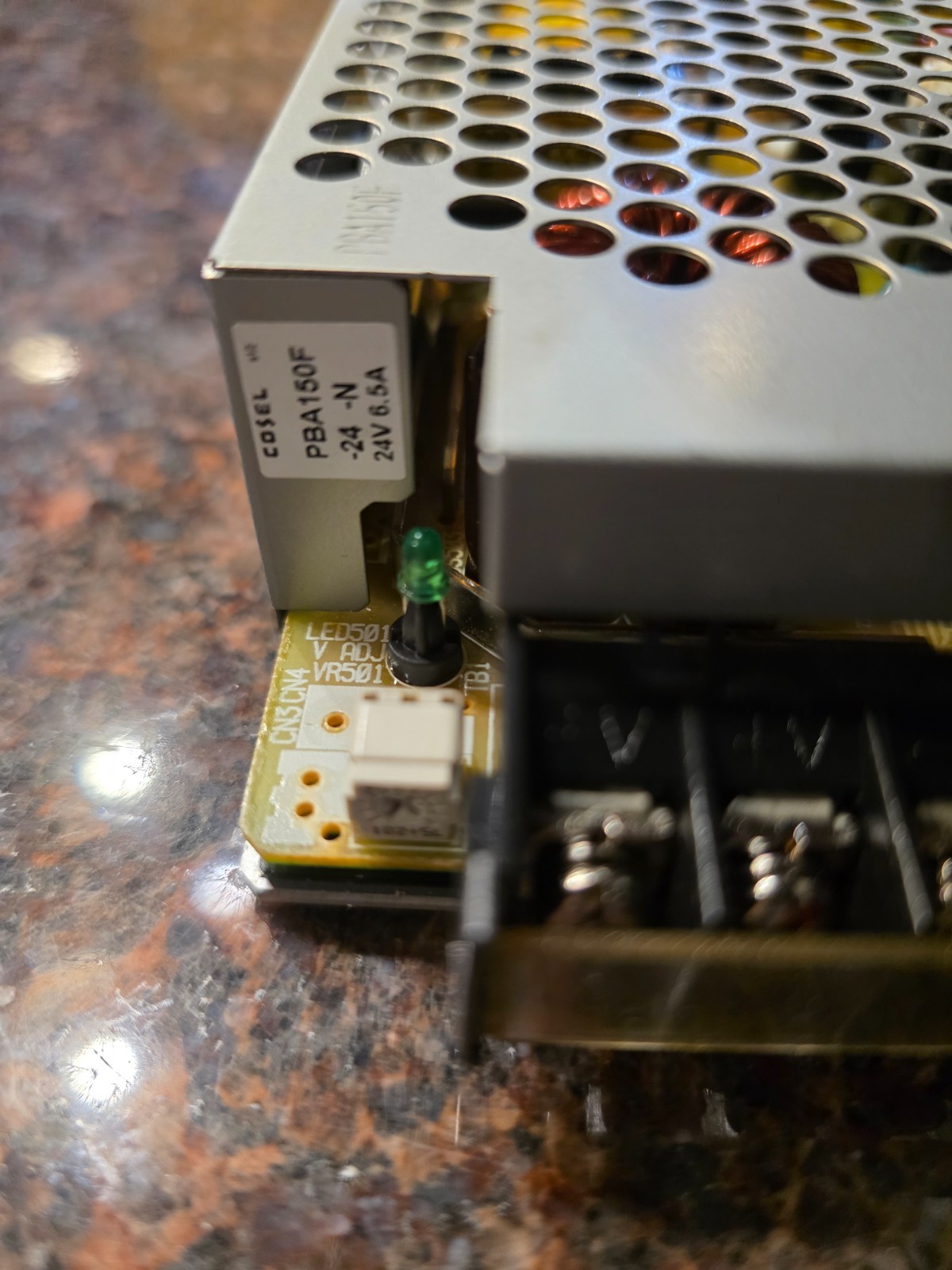 Cosel Power Supply Cat. No. PBA150F-24 6.5 A AC100-240V 50-60Hz