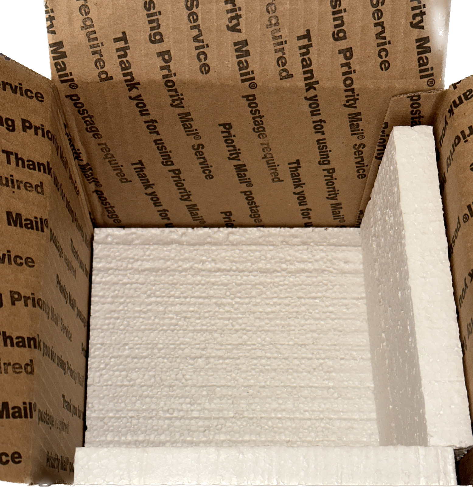 Styrofoam Cooler Box Insulation For USPS Box 4 – 7x7x6 Makes 7 Styrofoam Boxes