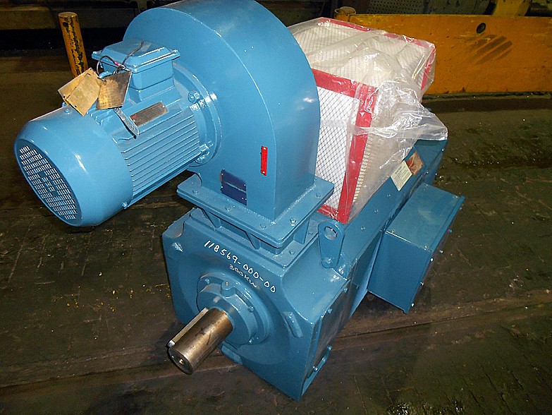 400 HP Shanghai Nanyang 500V DC Motor 1750 RPM Shunt IP21S Frame 24-280/22