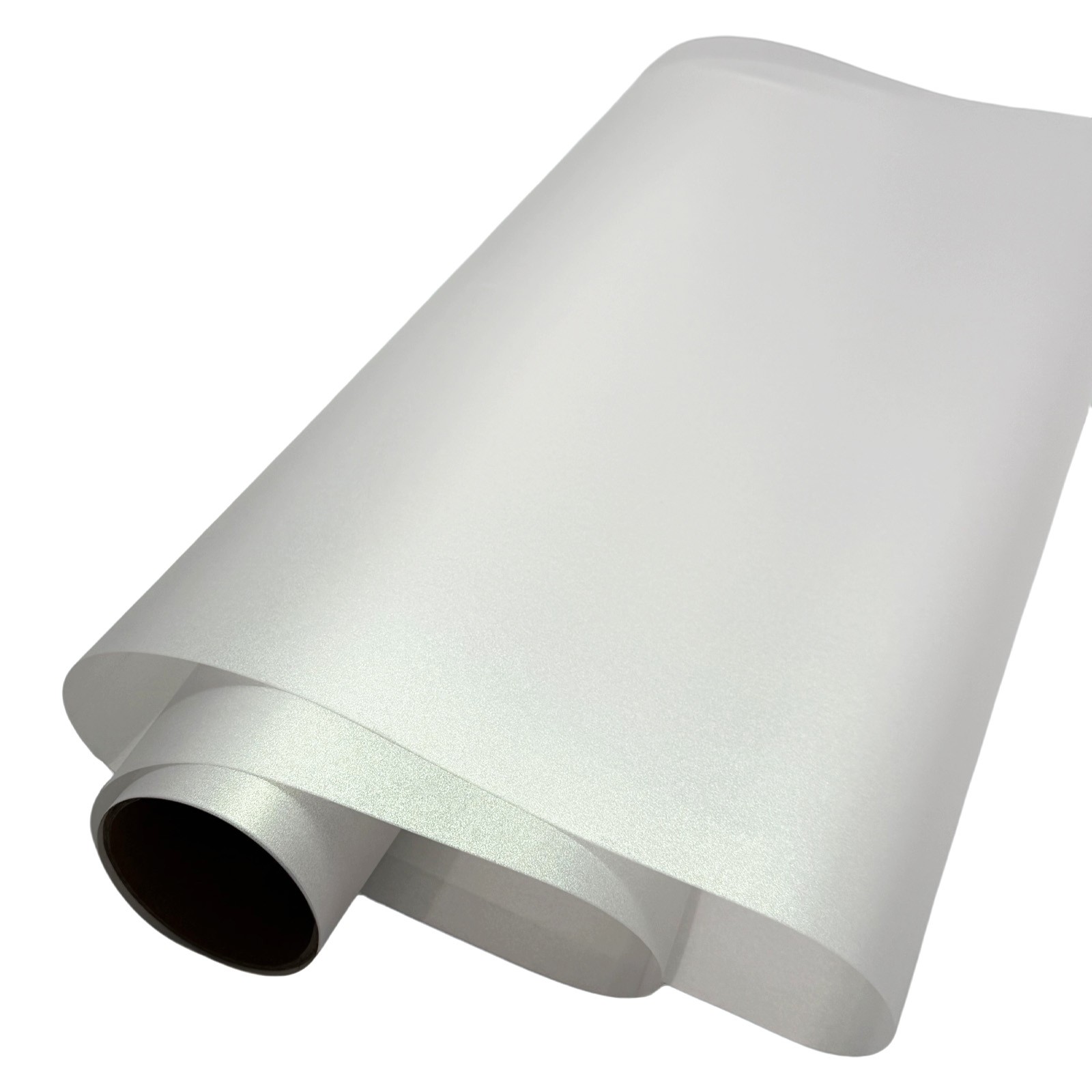 11.8in x 32.8ft DTF Pearlescent Film Roll Cold Peel White -US
