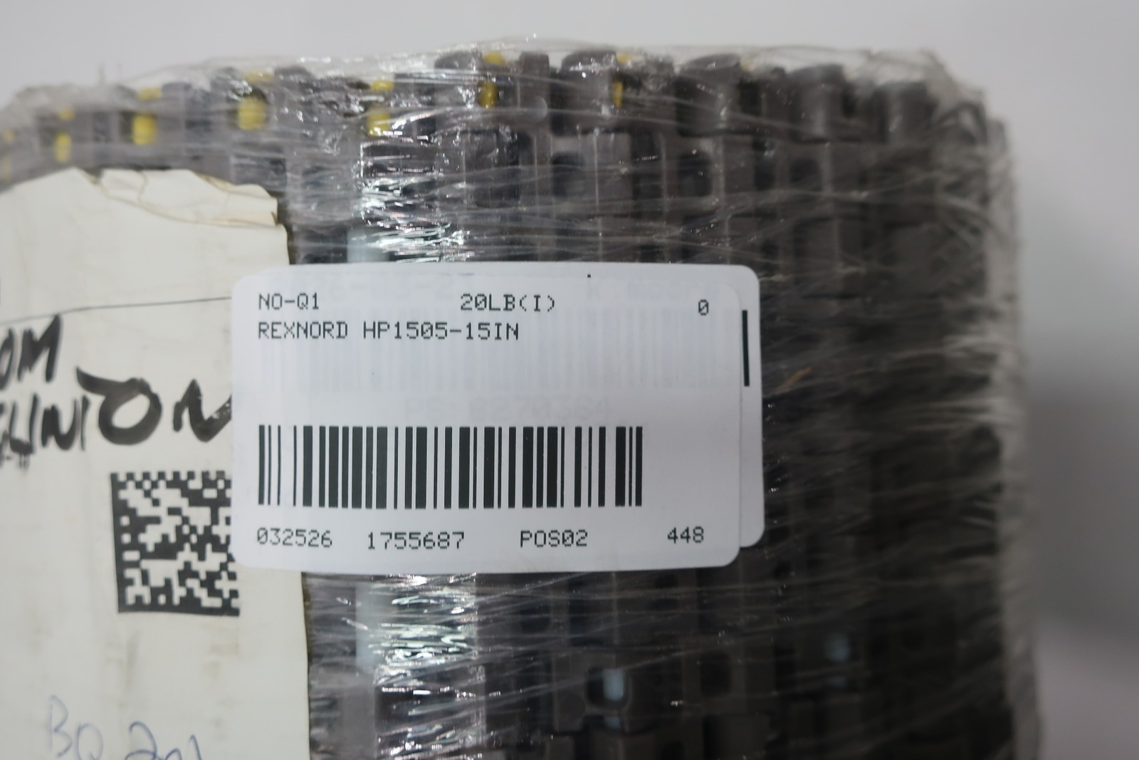 Rexnord HP1505-15IN Mattop Chain Conveyor Chain 10ft 15in