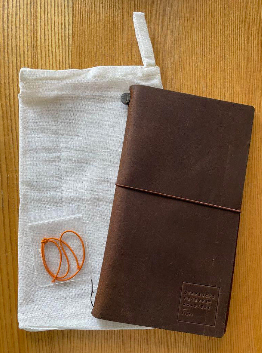Starbucks Reserve Roastery Tokyo Traveler’s Notebook Brown Tokyo Exclusive