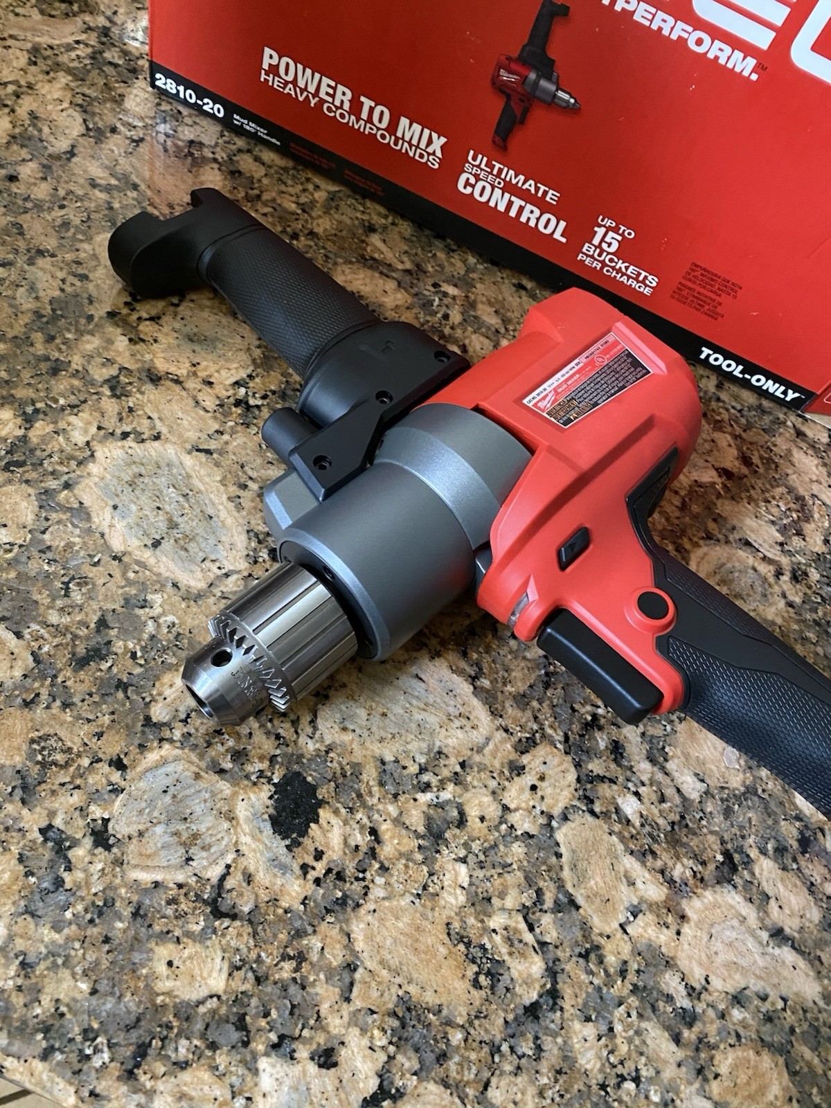 Milwaukee 2810-20 M18 FUEL Mud Mixer with 180° Handle Bare Tool