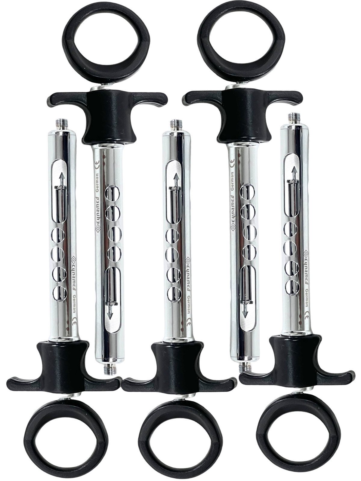 ArTLaB-5pc SET – DENTAL SYRINGE 1.8cc DENTAL ANESTHETIC ASPIRATING TYPE CW – A++