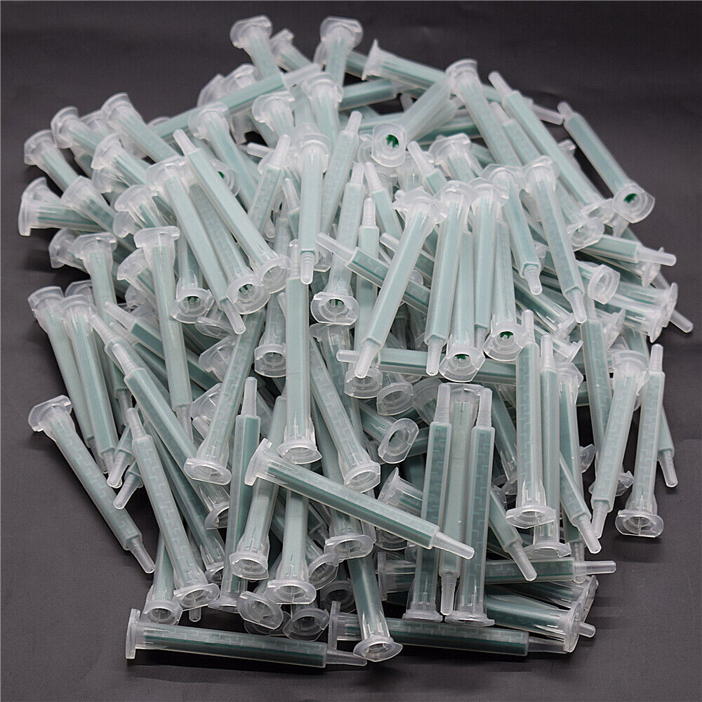 500pcs Static Mixer AB Glue Adhesive Mixing Nozzles Epoxy Resin Glue Mixing Tube