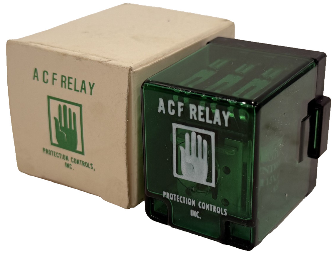 LOT OF 4 NEW PROTECTION CONTROLS ACF-RELAY POWER RELAY ACFRELAY