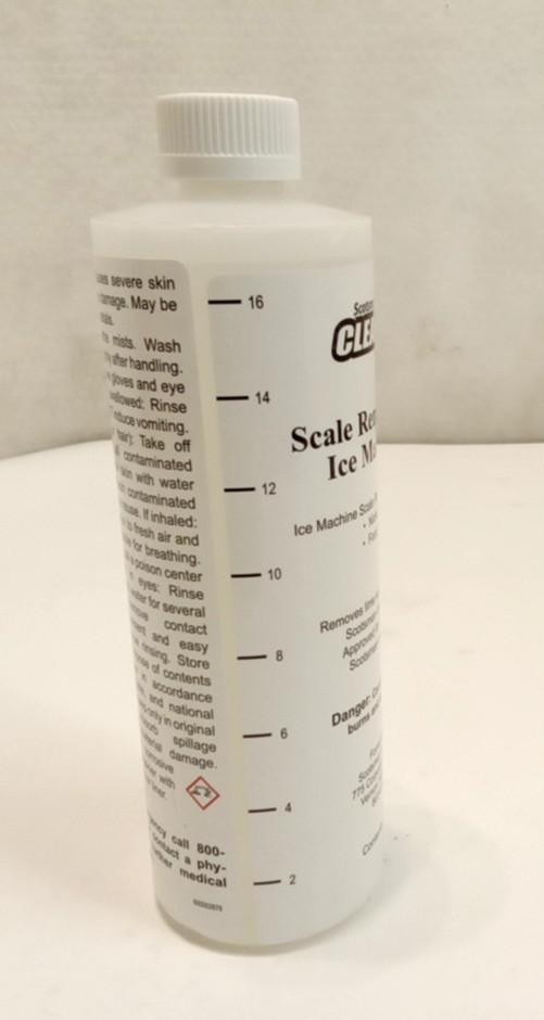 Scotsman 19-0653-01 Clear 1 Food Grade Ice Machine Scale Remover & Cleaner 16 oz