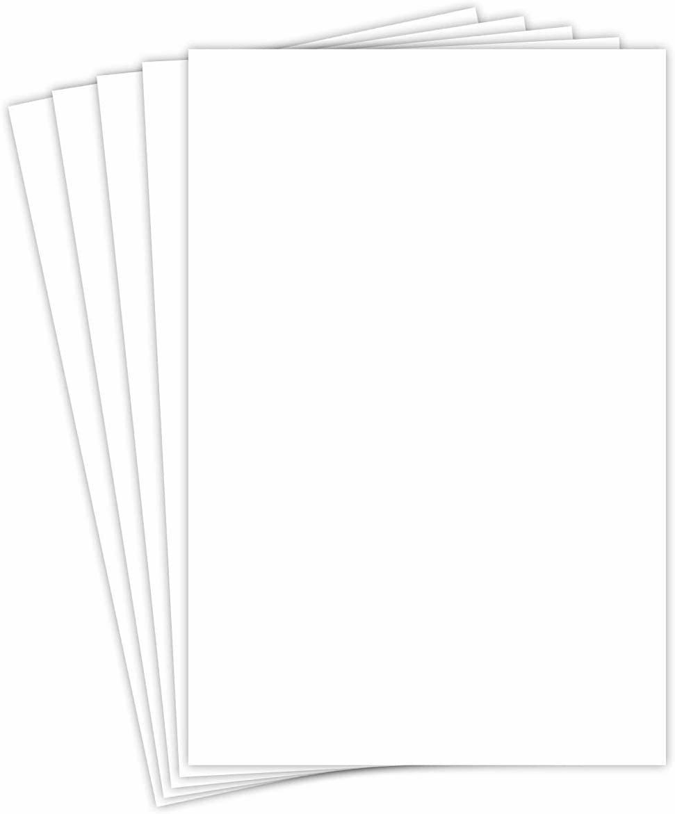 13 x 19″ Fine White Cardstock Paper – Smooth 80lb Cover (216gsm) – 50 Sheets