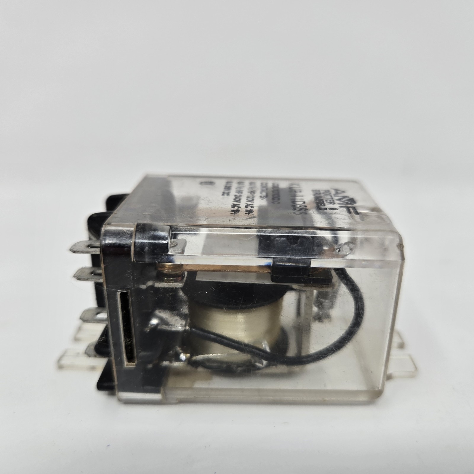 AMF Potter & Brumfield KUP-11D55 12VDC DPDT 8-Pin Plug-In Relay NOS Bench Tested