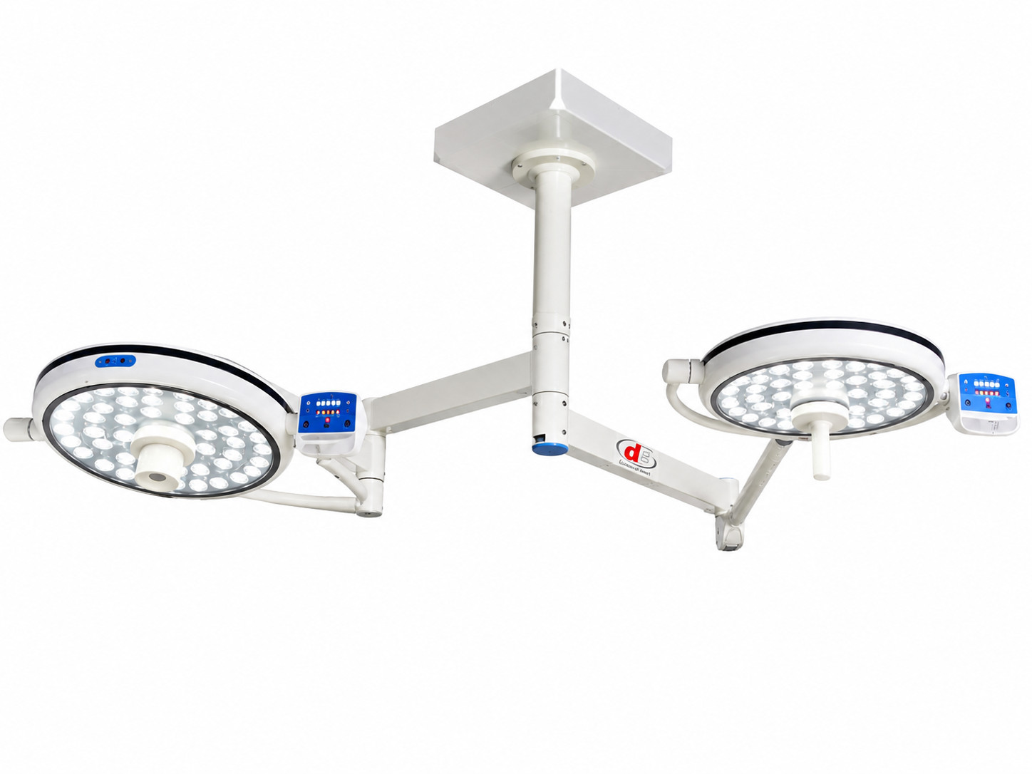 Operation Theatre OT LED Light 48 + 48 Double Dome LED Operating Room Lamp