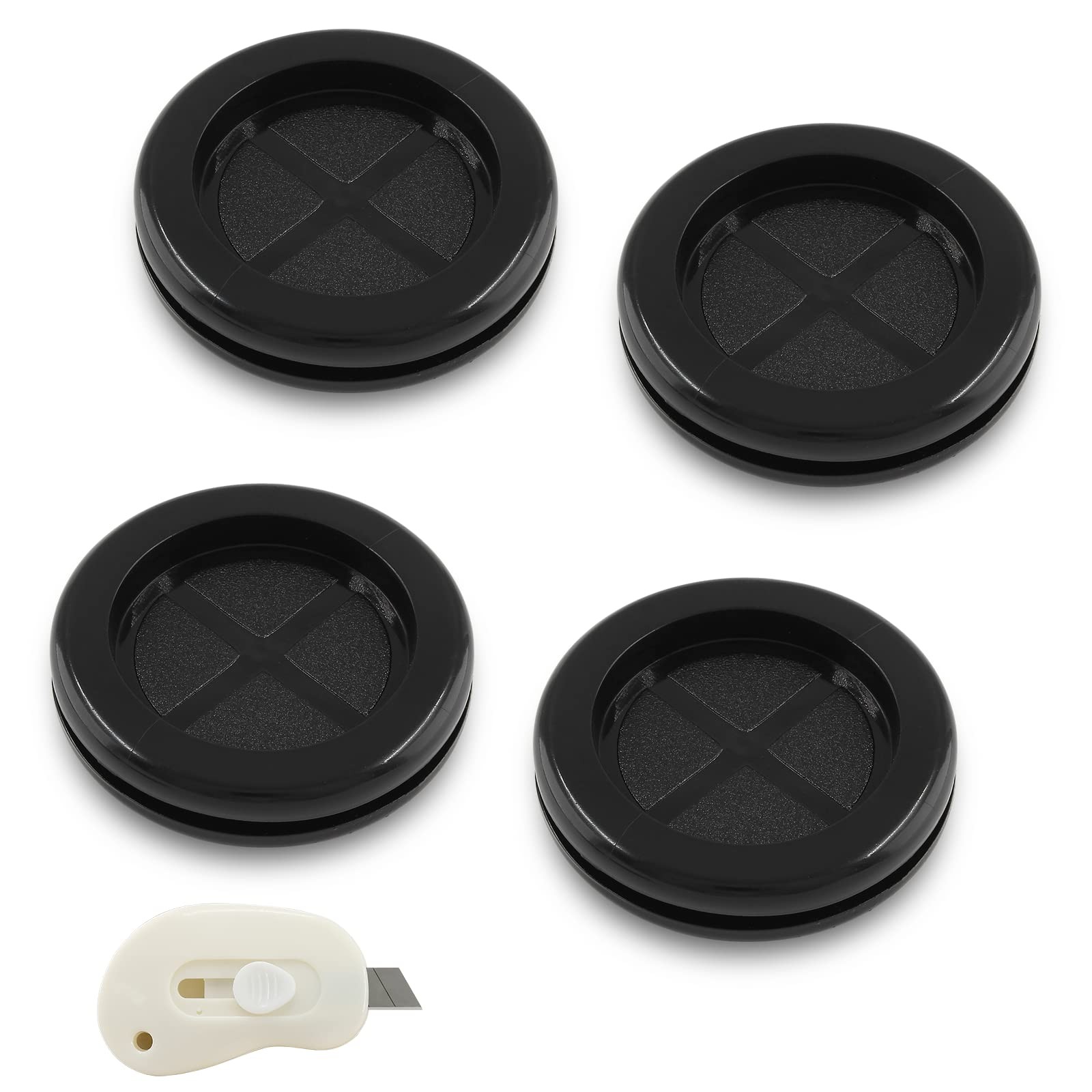 Rubber Grommets Firewall Hole Plug Wire Protection 1-1/2 in Hole 6 Pcs
