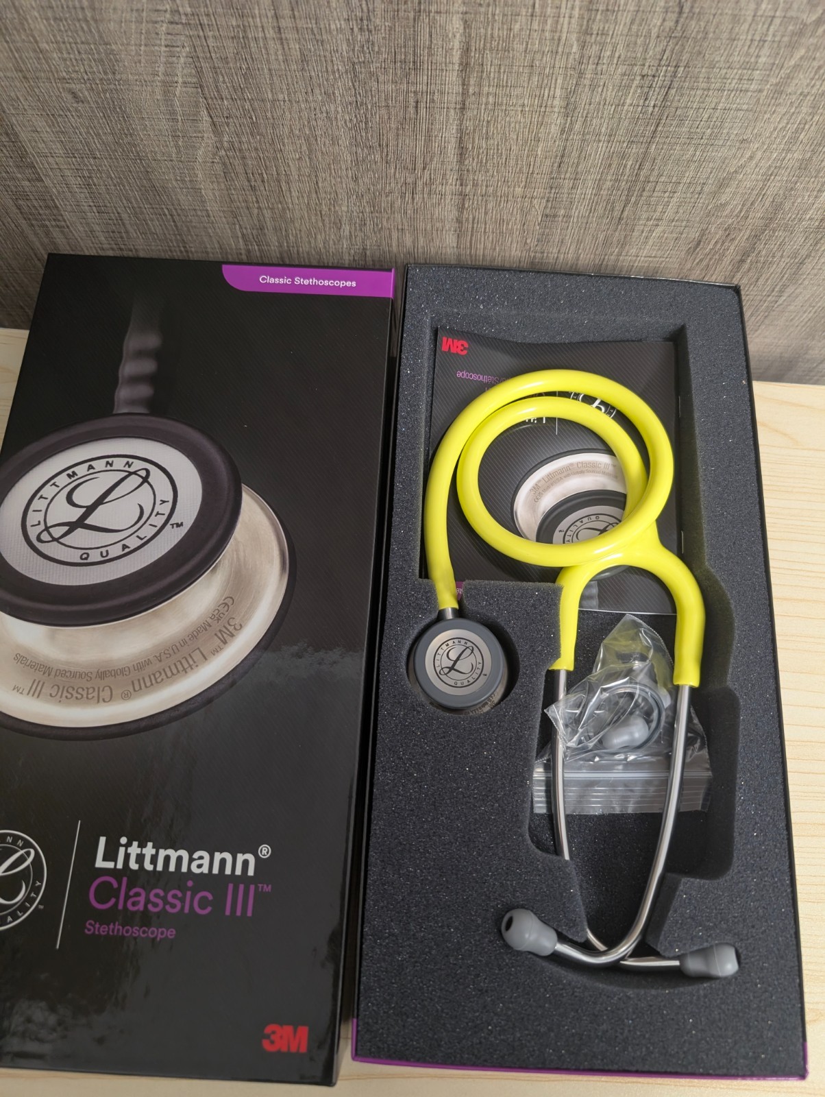 3M Littmann Classic III Stethoscope – NEW – Color, Red, Blue or Black