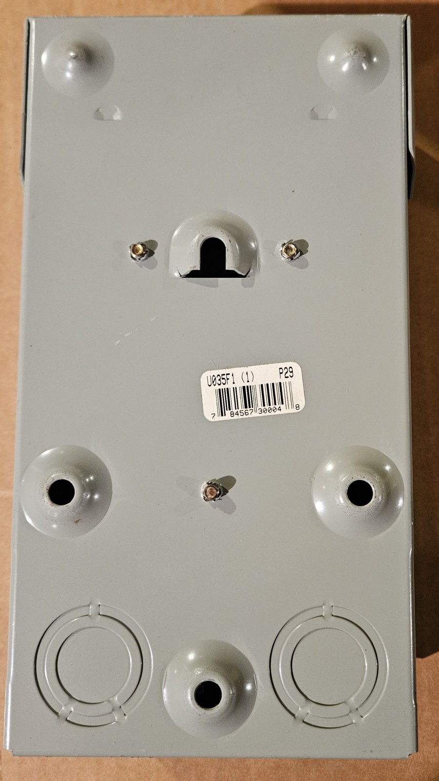 Midwest U035F1 30 Amp 120/240 Volt Fusible 3R Service Disconnect Enclosure «NEW»