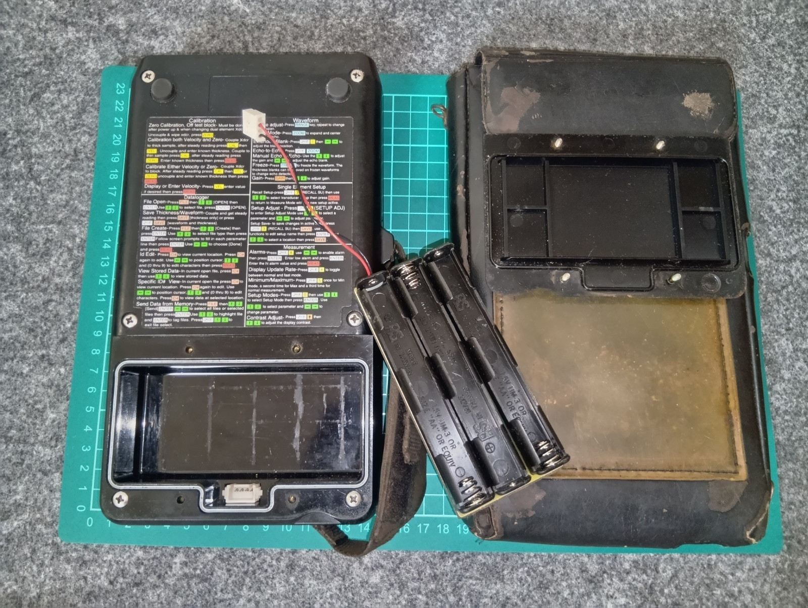 OLYMPUS Panametrics 37DL Plus Ultrasonic Thickness Gauge Tested Working
