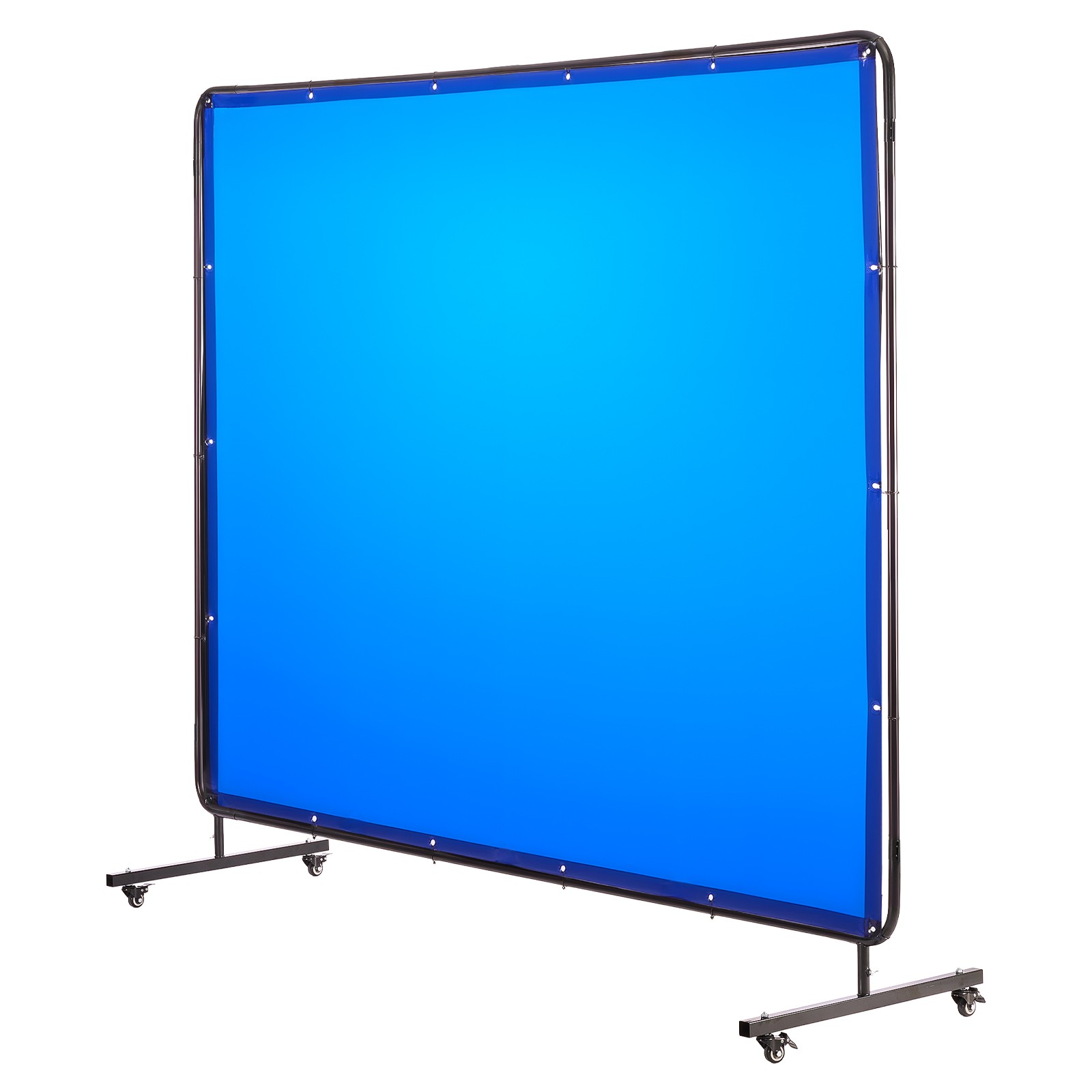 Uimoso 6 x 8 FT Flame-Resistant Vinyl Welding Curtain with Frame