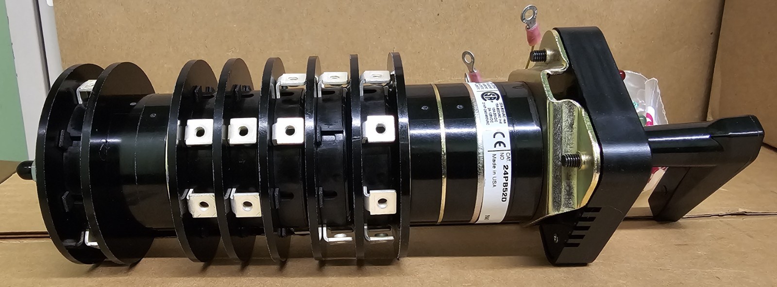 Electroswitch Series 24 Breaker Control Rotary Switch 24PB52D