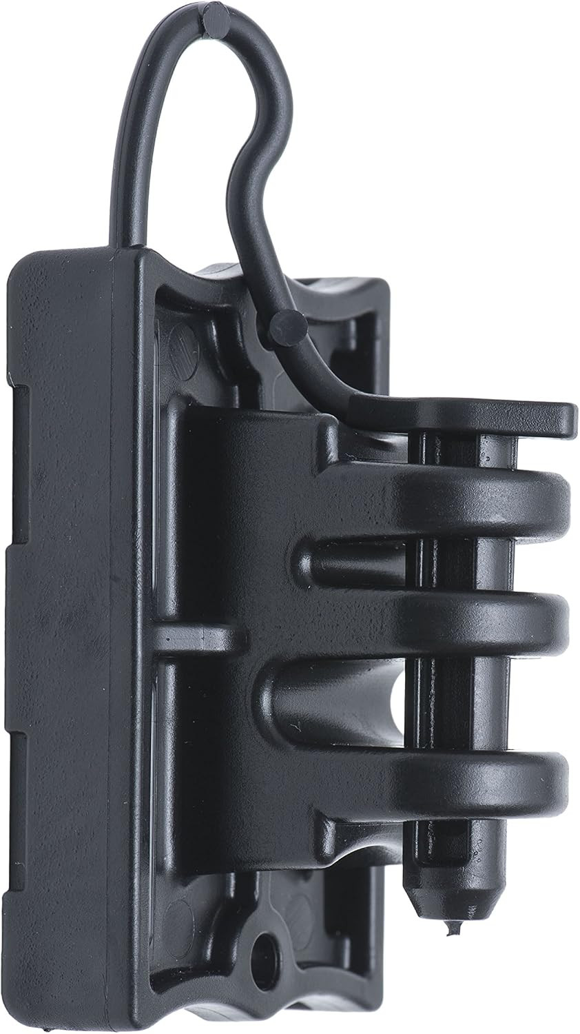T-Post Pin-Lock Insulators for Electric Fences – Black, 25 Pack, IWTPLB-Z – Incl