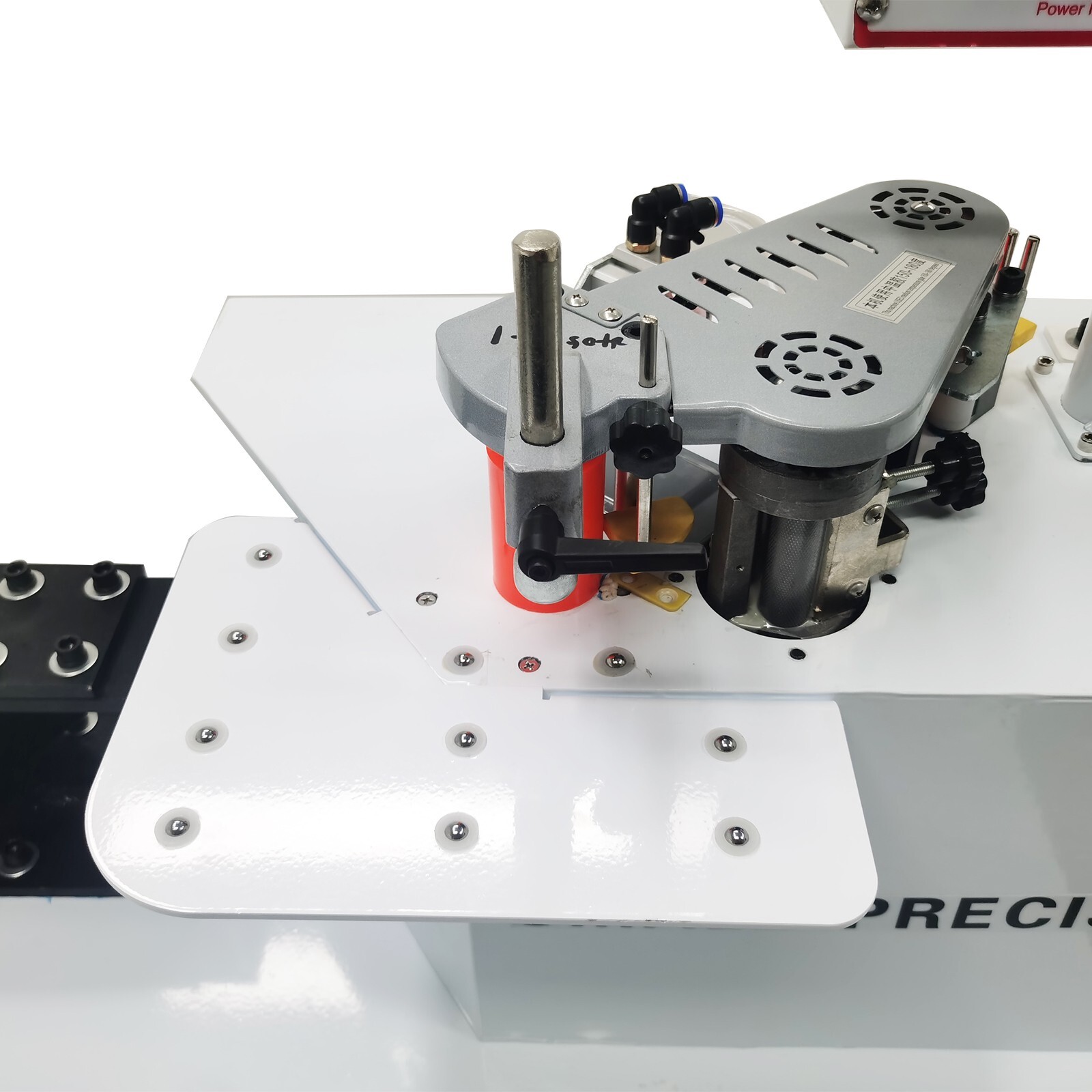 Rocker Type Curved Straight Line Edge Banding Machine 220V Wood Working Banding