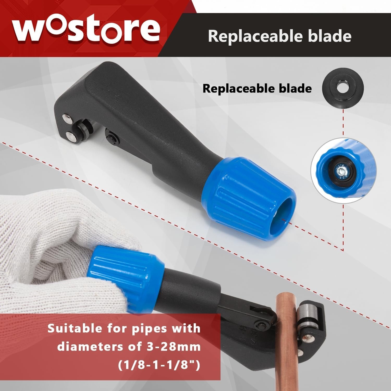 Flaring Swage Tool Kit for Copper Plastic Aluminum Pipe With Tubing Cutter & …