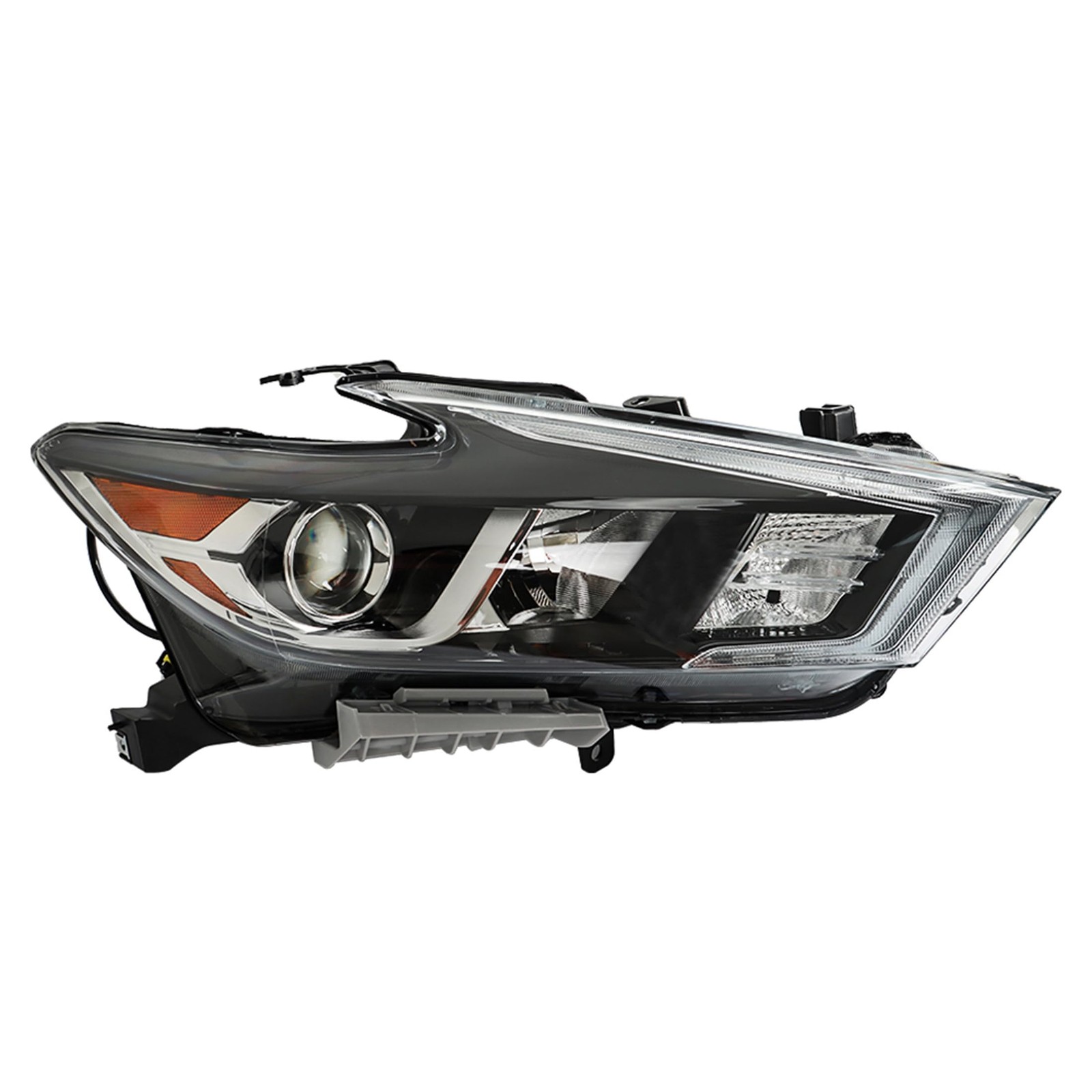 Maxima 2016-2018 Headlight Assembly Black Projector Right Side RH