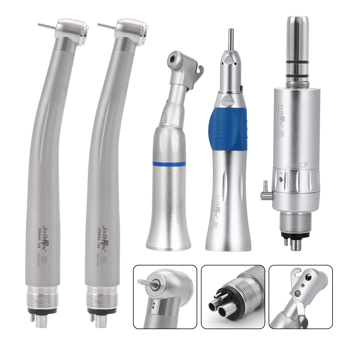 NSK style Dental Pana Max 2 Hole / 4 Hole High & low Speed Handpiece Kit Set