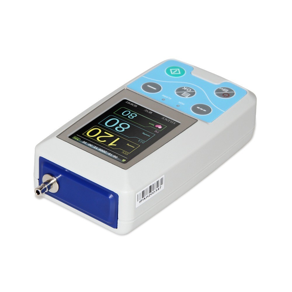 24-Hour ABPM50 Dynamic Blood Pressure & ECG Monitor with Software & Adult Cuff