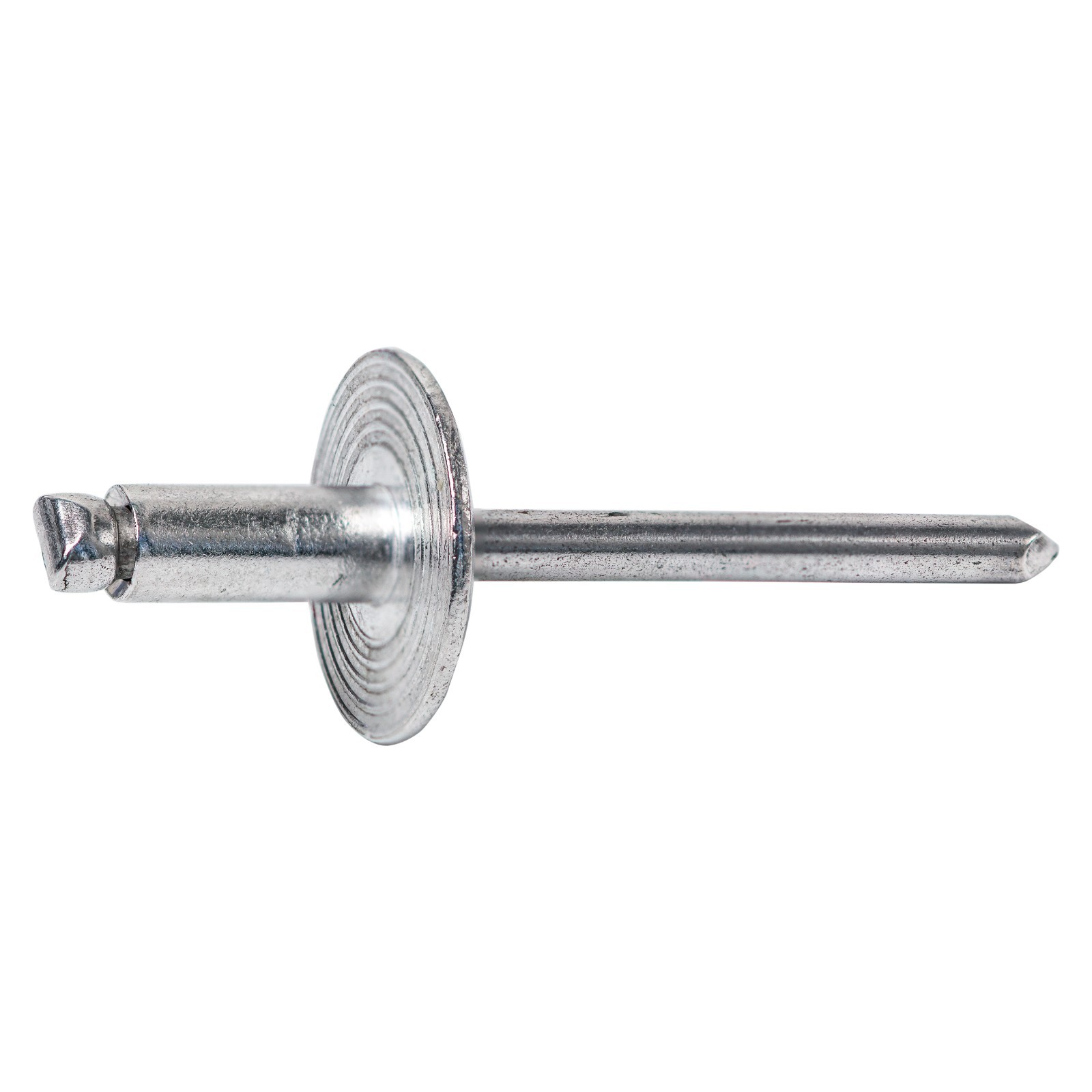 Aluminum Large Flange Pop Rivets, Dome Head Open-End Blind, 1/8″-3/16″ Bulk