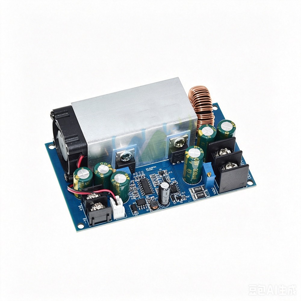DC-DC Adjustable Step-down Buck Converter Module 12V-75V to 5/24/48V 600W 25A 2x