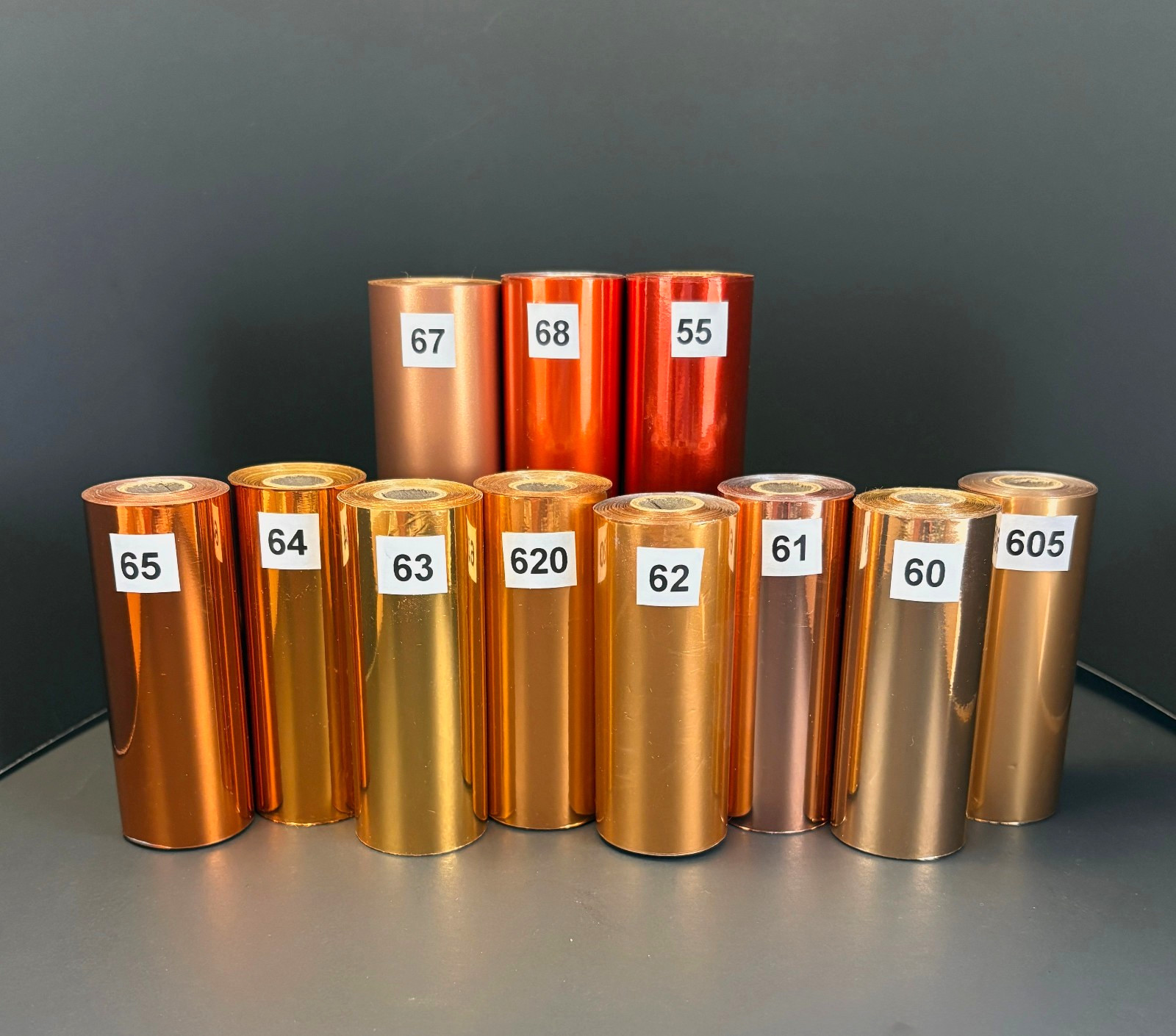 Hot Stamp Foil Gilding Foiling – 20 Roll Sampler You choose the Colors FREE SHIP