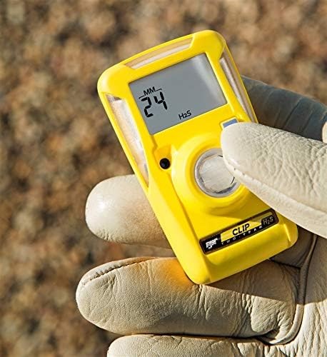 BW Technologies Corded Electric BWC2-H Clip Single Gas H2S Monitor, 1 Pack