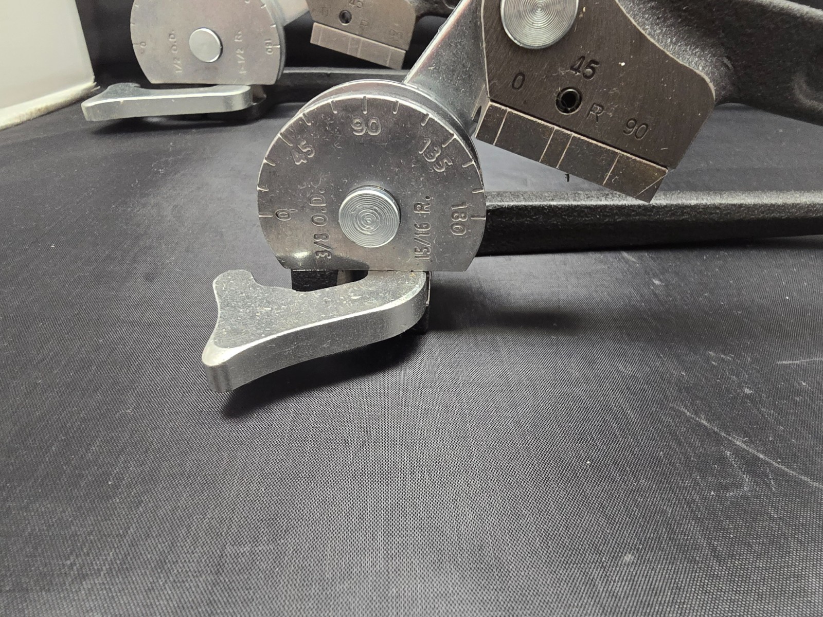 RIDGID TUBING BENDERS 1/4″,#404-36122, 3/8″#406-36097, 1/2″ #408-36132-LOT OF 3