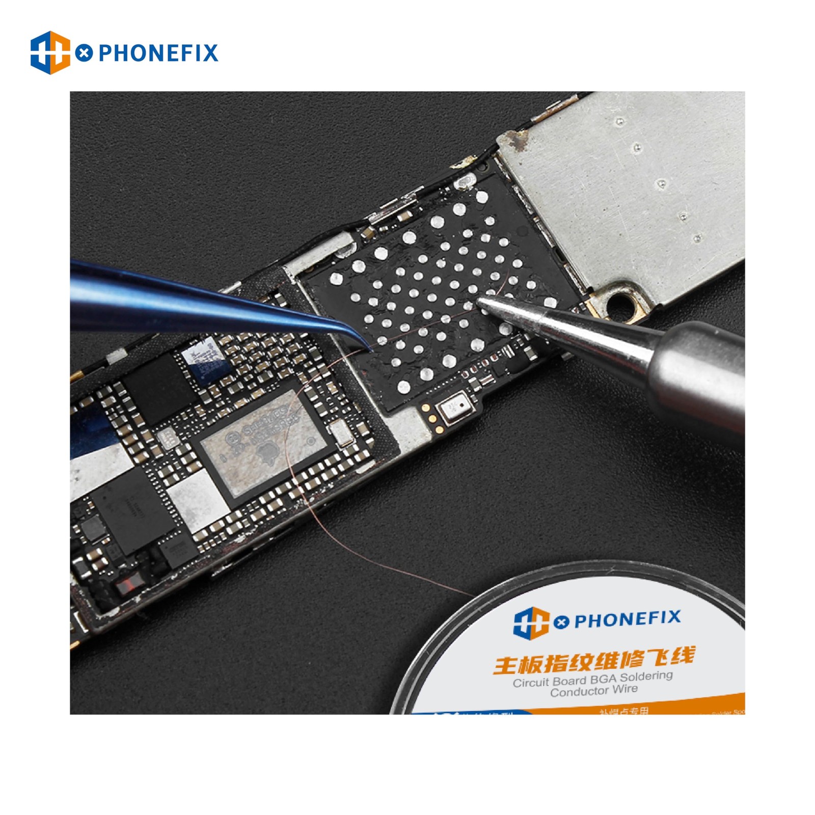Insulated 0.02mm 120M Motherboard Fingerprint Jump Wire Soldering Pure Copper…