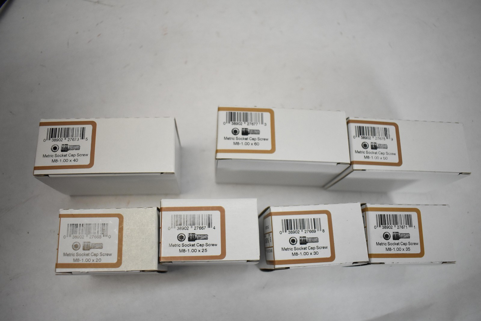 Hillman Metric Socket Head Cap Screws Assortment M8 Fine Thread Class 12.9 Kit