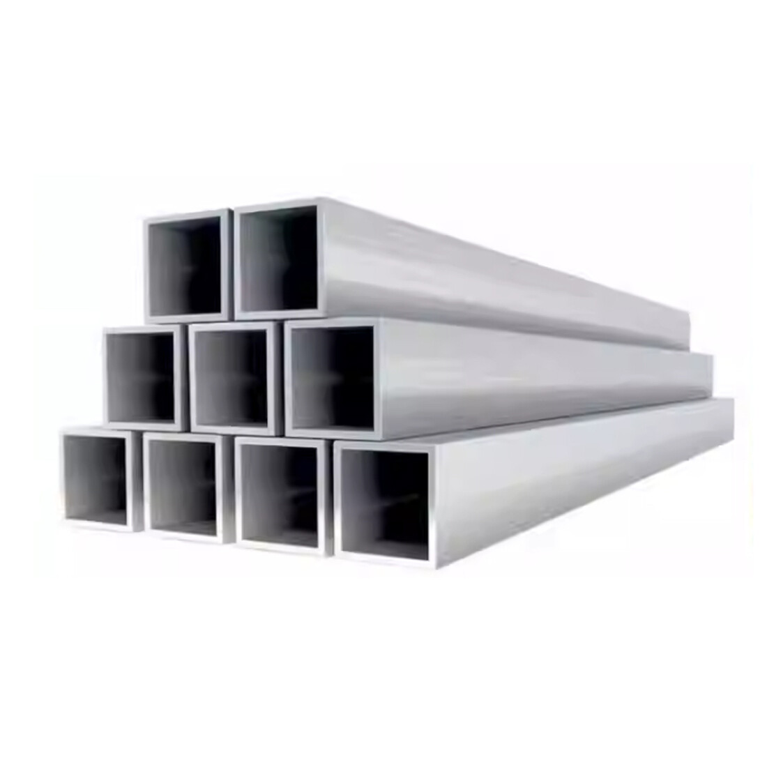 Aluminium Square Box Section Tube Length 300mm Wall Thickness 1/1.5/2/3/4/5mm